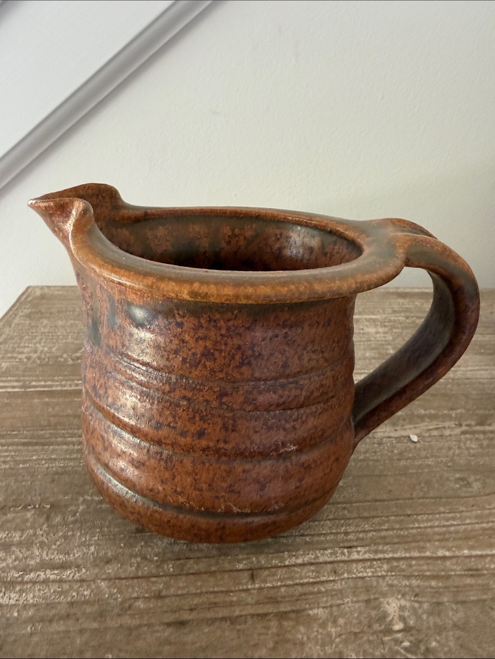 Vintage Studio Pottery Pitcher Made in Kentucky